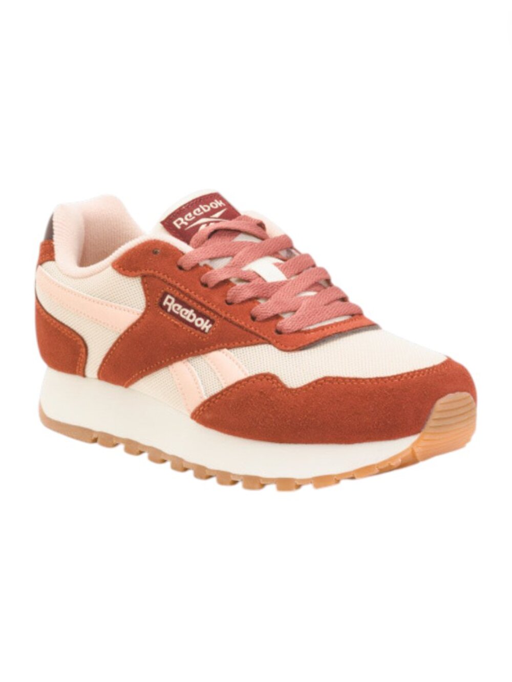 (New) Reebok‎ – Harman Run Double Retro Suede Sneakers (Alabaster) – Women's 7.5